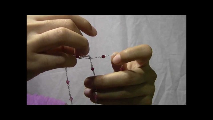How to untangle a multistrand slave bracelet