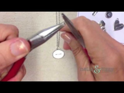 Learn How To Add A Charm to a Necklace with a Jump Ring - By Nelle and Lizzy