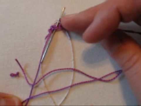 Making a Wired Needlelace Leaf