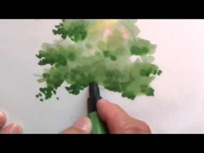 Mike Lin: How to draw a tree with markers