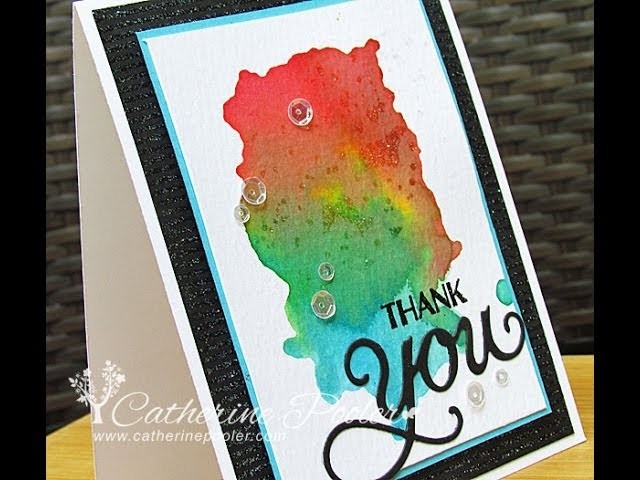 Mixed Sentiments with Antique Gratitude Reverse Stamping - Hero Arts