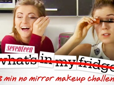 No Mirror Makeup Challenge with Meghan Rosette!