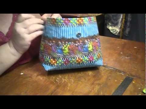 Part 3 (of 3) Simple Handbag Tutorial (With Drop In Lining)