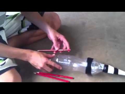 Plastic bottle rocket tutorial