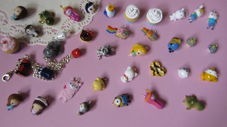 Polymer Clay Charm Update #15 - Adventure Time, Remakes & More!