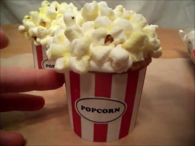 Popcorn Cupcakes