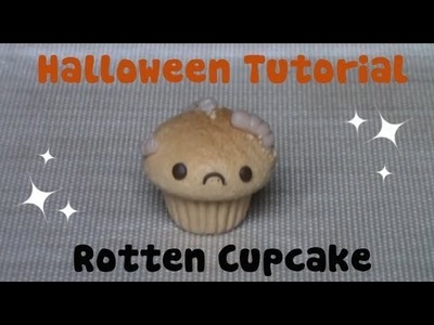Rotten Cupcake  ● Halloween Polymer Clay Tutorial