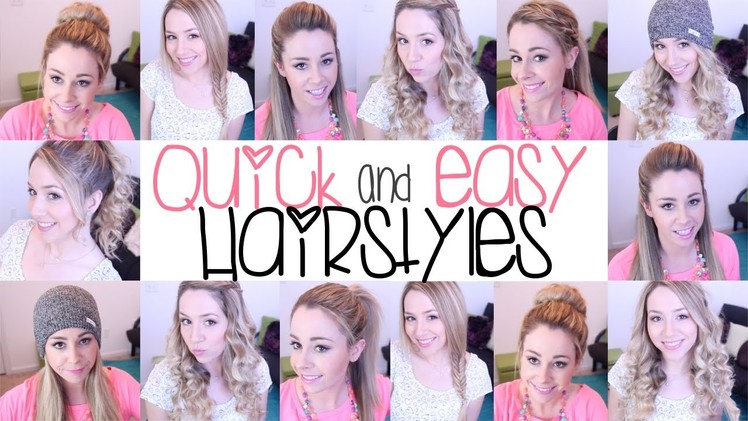 Running Late - Quick and Easy Hairstyles