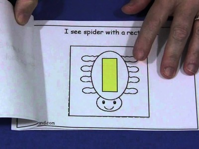 Spider Cut and Glue Shape Book
