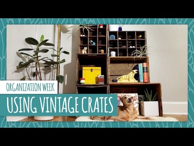 Upcycle Vintage Crates 3 Ways - HGTV Handmade