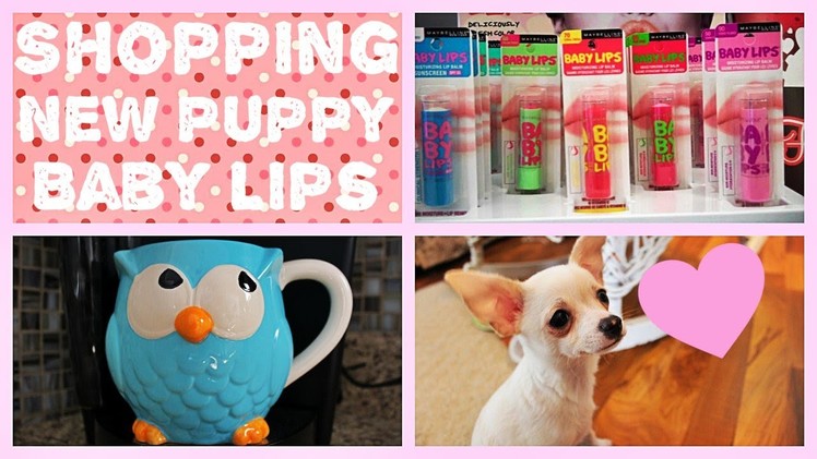 Valentine's Day Shopping, New Puppy & Keurig