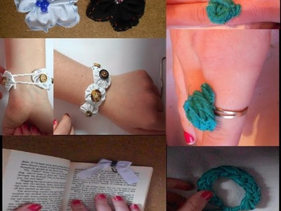 5 ways to Recycle.Reuse old fabric and material! (BeyondBracelets Contest Entry ) Part 1.