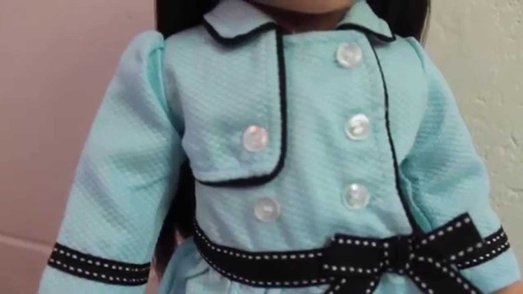 American Girl Doll Review: Grace's Travel Coat