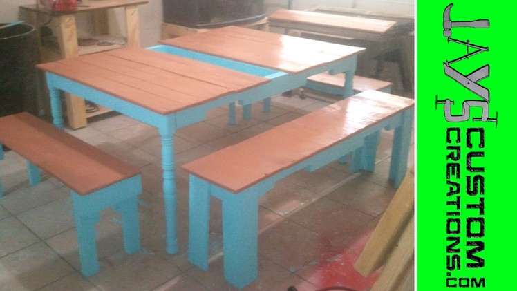 Build a Pallet Table Video 1 of 2 - 082