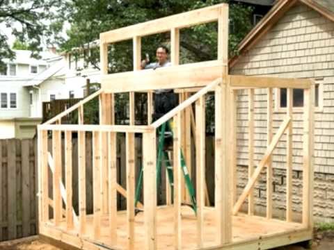 Building a Clerestory Shed