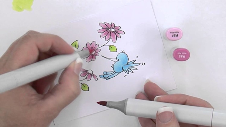 Copic® Coloring Guide - Copic Marker Project Demonstration