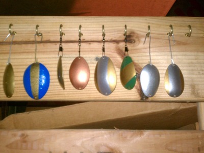 DIY How To Make A Spoon Lure. Easy
