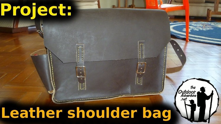 DIY Project: Leather shoulder bag