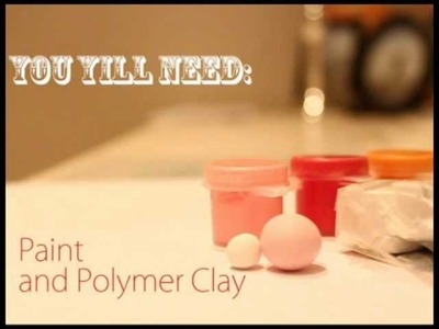◕‿◕ Kawaii Friday 10- Bubble Tea! -tutorial in Polymer clay