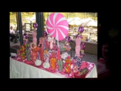 Emily's PINK Sweet 16 & Pinkalicious Custom Candy Buffet Bar