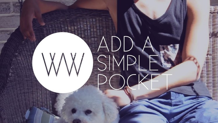 How to Add a Simple Shirt Pocket