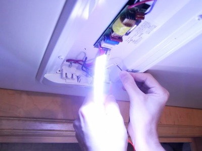 HOW TO: Convert Fluorescent RV Lights to LEDs