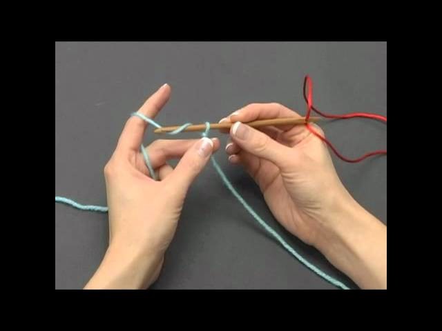 How to Knook: Slip Knot & Foundation Chain (Right Handed)