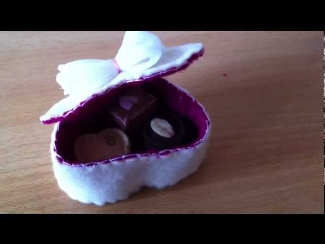 How To Make A Box Of Chocolates From Felt! Pt2 (Mothers Day Tutorial)