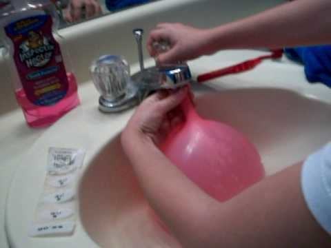 How to make a huge water balloon