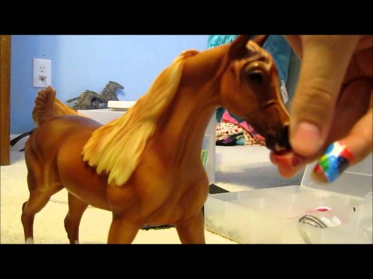 How to make a realistic breyer halter!