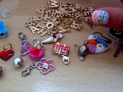 How to make an Elastic Cord Bracelet and Necklace with Charm