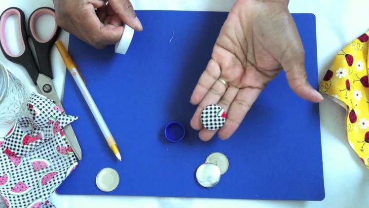 How to make Fabric Buttons
