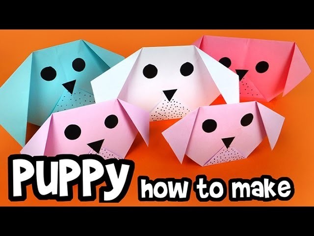 How to make - Paper Puppy