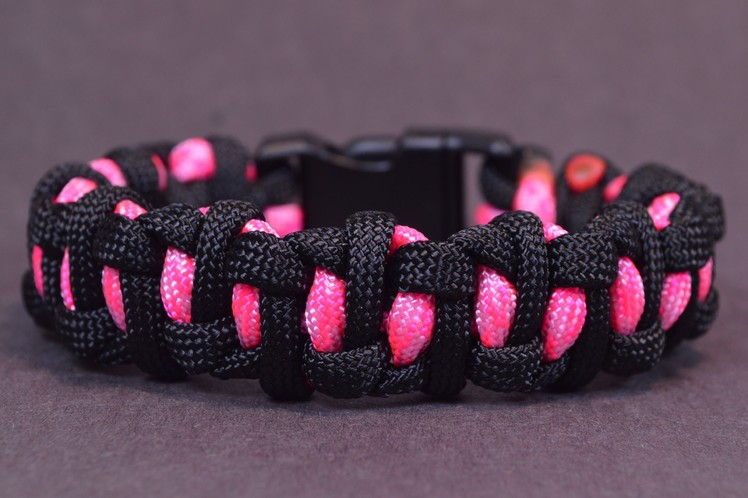 How to Make the "Wormhole" Design Paracord Survival Bracelet - Bored?Paracord!