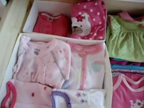 How to organize dresser for baby with drawer organizer