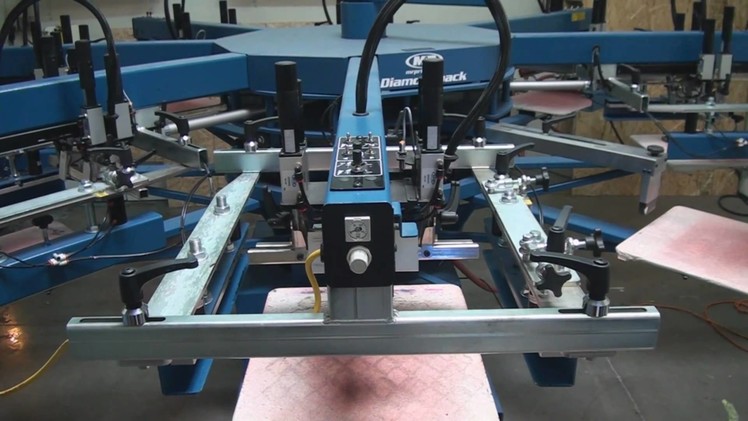 How To Screen Print: The Automatic Press