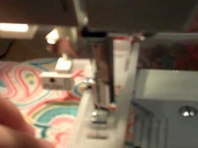 How to sew a buttonhole in one step