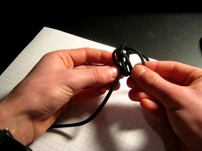 How to tie the Celtic Button knot