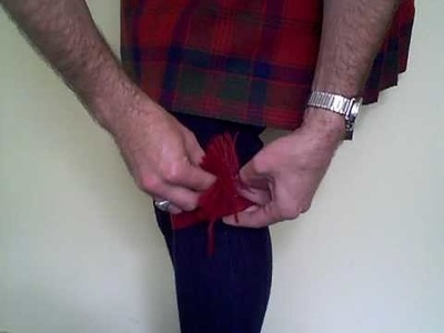How To Tie Traditional Garters