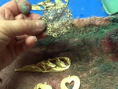 Jewelry Making: Tips on Using Gilder's Paste Over Brass Stampings and Findings
