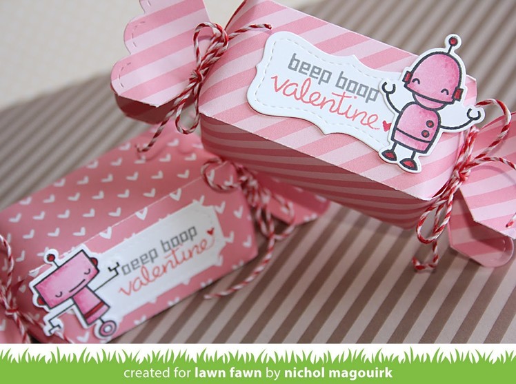 Lawn Fawn | Candy Box and Stitched Labels