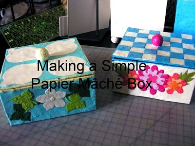 Making a Simple Papier Mache Box