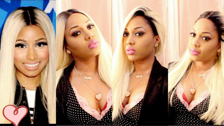 Nicki Minaj blonde inspired - VIVICA A. FOX LACE FRONT WIG – TALIAH Divatress.com