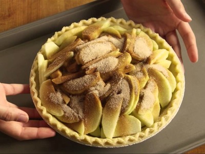 Pie Recipes - How to Make Apple Crumble Pie