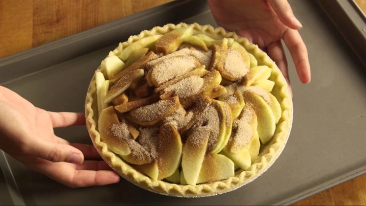 Pie Recipes - How to Make Apple Crumble Pie