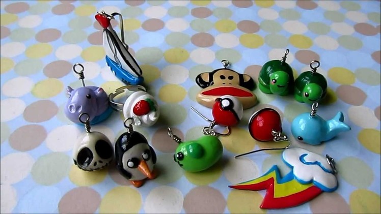 Polymer Clay Charm Update #2 (& tutorial Q's)