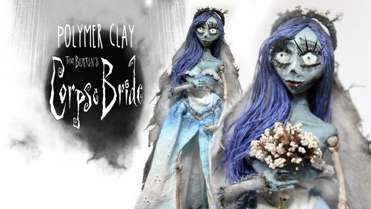 Polymer Clay "The Corpse Bride" Sculpture - MAKING OF!