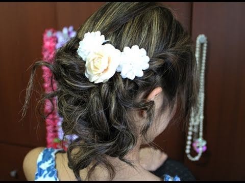 Romantic Prom Updo Hairstyle for Long Medium Hair Tutorial