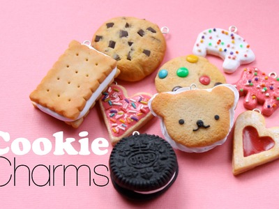Scented Cookie Charms - Polymer Clay Dessert Jewelry Tutorial