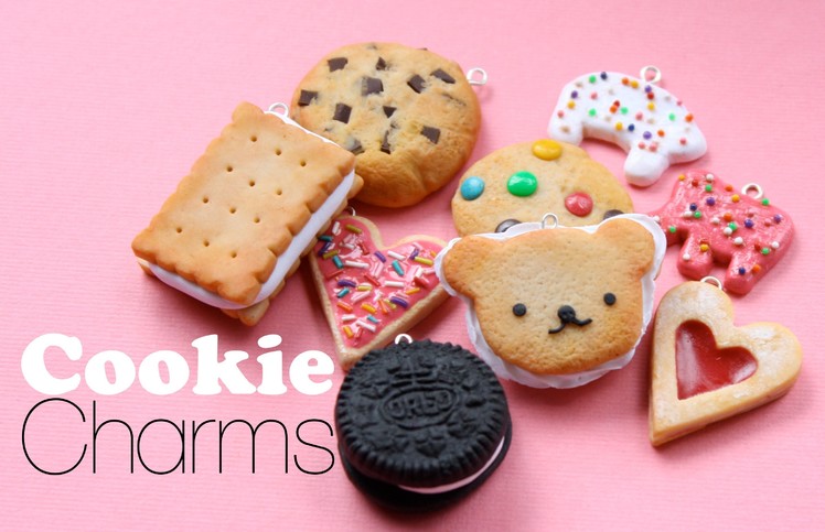 Scented Cookie Charms - Polymer Clay Dessert Jewelry Tutorial